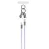 Devia kabel uniwersalna smycz 2w1 PD USB-C - Lightning 1,2 m 27W lawendowy
