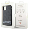 Guess GUHCN61P4SNK iPhone 11 / Xr grey/grey hardcase 4G Stripe