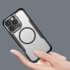 Leading Series MagSafe Silikonhülle für iPhone 16 Pro Max – Schwarz