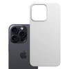 Apple iPhone 15 Pro Max - 3mk Hardy MagSilicone Silver-White
