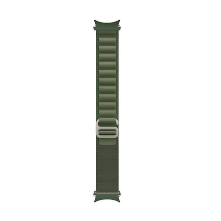Strap for SAMSUNG GALAXY WATCH 4 / 5 / 5 PRO (40 / 42 / 44 / 45 / 46 MM) Tech-Protect Nylon Pro Green military