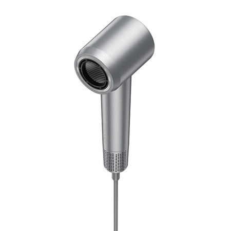 Suszarka do włosów z jonizacją z cyfrowym wyświetlaczem HOCO HP10 szara