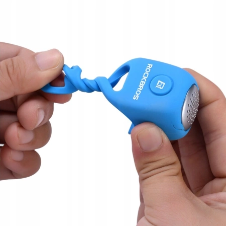 Rockbros CB1709BU elektronische Fahrradklingel – blau