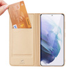 Dux Ducis Skin Pro Bookcase type case for Samsung Galaxy S22+ (S22 Plus) golden