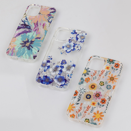 Nakładka IMD print do Samsung Galaxy S22 floral
