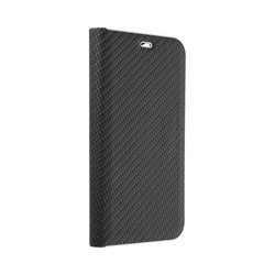 Kabura LUNA Book Carbon do SAMSUNG A51 czarny