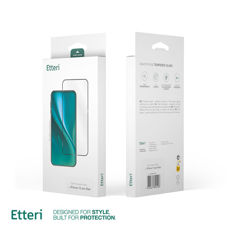 Etteri szkło hartowane 9D do iPhone X/XS/11 Pro
