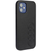 Audi Kunstleder iPhone 11 Pro 5,8" schwarz/schwarz Hardcase AU-TPUPPCIP11-TT/D1-BK