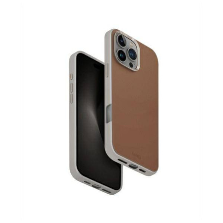 Schutzhülle IPHONE 16 PRO MAX UNIQ Lyden DS Magclick Charging Carmel Ivory beige
