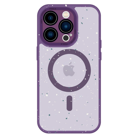 Tel Protect Magnetic Splash Frosted Case do Iphone 11 Pro Fioletowy