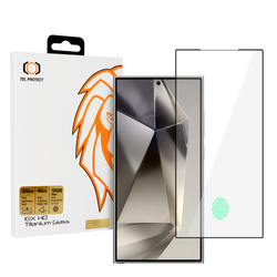 Hartowane szkło Tel Protect 10X HD Titanium do Samsung Galaxy S25 Ultra (with fingerprint unlock)