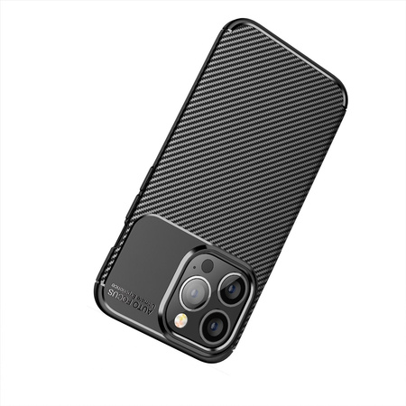 Futerał CARBON PREMIUM do IPHONE 7 / 8 / SE 2020 / SE 2022 czarny