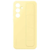 Etui Samsung EF-GS721CYEGWW S24 FE S721 żółty/yellow Standing Grip Case