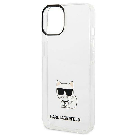 Karl Lagerfeld KLHCP14MCTTR iPhone 14 Plus 6,7" hardcase przeźroczysty/transparent Choupette Body