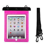 Waterproof PVC tablet case - pink
