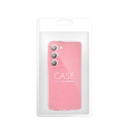 Futerał CLEAR CASE 2mm BLINK do SAMSUNG A05S różowy