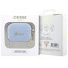 Guess GUAP2LSCHSB AirPods Pro 2 cover blue/blue Silicone Charm Heart Collection