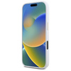 Original Handyhülle IPHONE 16 PRO Guess Hardcase Silicone Logo Strass 4G (GUHCP16LM4DGPH) weiß