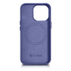iCarer Case Leather genuine leather case for iPhone 14 Pro hellviolett (WMI14220706-LP) (MagSafe compatible)