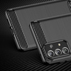 Carbon Case elastyczne etui pokrowiec Samsung Galaxy A73 czarny