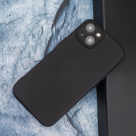 Nakładka Silicon do iPhone 16 Plus 6,7" czarna