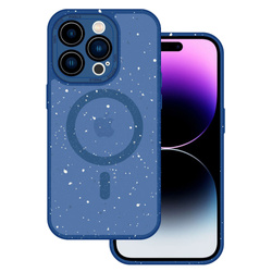 Tel Protect Magnetic Splash Frosted Case do Iphone 11 Pro Max Granatowy