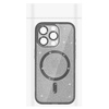 Glitter Magsafe Case do Iphone 14 Pro czarny clear