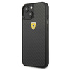 Ferrari FEHCP13SFCABK iPhone 13 mini 5,4" czarny/black hardcase On Track Real Carbon