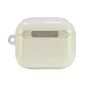 Original Handyhülle APPLE AIRPODS 3 Audi IML Geometric Pattern Cover (AU-IMLAP3-A6/D3-WE) weiß