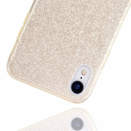 Etui IPHONE 13 PRO Brokat Glitter złote