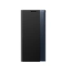 New Sleep Case iPhone 16e Flip Cover mit Ständer - Schwarz