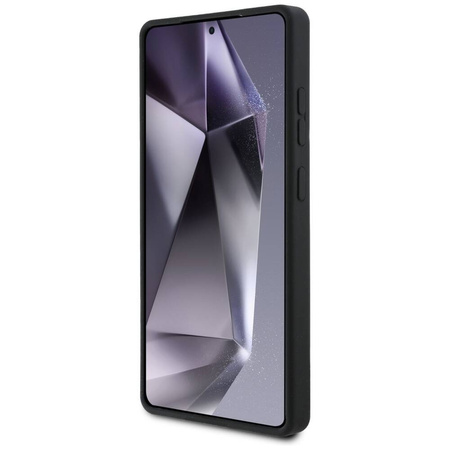 Original Case SAMSUNG GALAXY S25 ULTRA Mercedes Silicone Contrasted Curves MagSafe black