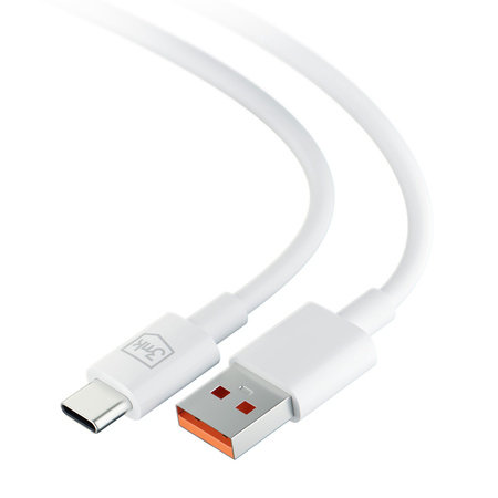 Kabel 3mk Hyper Cable USB-A / USB-C 1.2m 5A - biały
