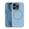 Nakładka Silicone Thin Mag do iPhone 17 Pro 6,3" jasnoniebieska