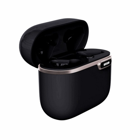 Słuchawki bezprzewodowe / bluetooth Stereo TWS ART AP-TW-B4B + stacja dokująca ze złączem typ C czarne