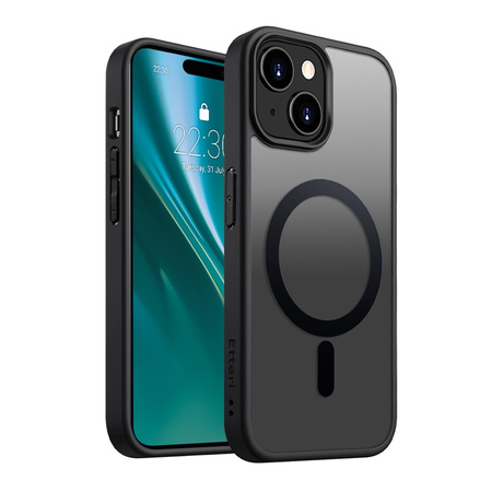 Nakładka Etteri Matt Mag do iPhone 17 Pro Max czarna