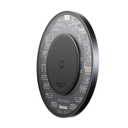 ŁAD INDUKCYJNA BASEUS SIMPLE 2 15W Z KABLEM USB-C/USB-C BLACK