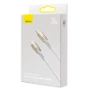 Kabel der Baseus Glimmer-Serie mit Schnellladefunktion USB-C - Lightning 480 Mb/s PD 20 W 1 m weiß