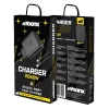 MOONX wall charger MC08 PD 45W 1xUSB-C + cable USB-C - USB-C Black