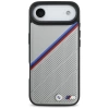 BMW M Tricolor Metal Logo MagSafe Case for iPhone 17 Air - Gray