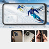 Klare 3in1 Hülle für Samsung Galaxy A33 5G Frame Gel Cover Schwarz