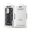 DKNY DKHMP13XPCPVSLK iPhone 13 Pro Max 6.7" czarny/black hardcase Leather Checkered Mono Pattern MagSafe