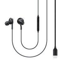 Samsung AKG przewodowe słuchawki dokanałowe USB Typ C czarny (EO-IC100BBEGEU)