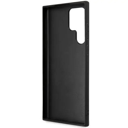 Guess 4G Big Metal Logo - Etui Samsung Galaxy S23 Ultra (brązowy)