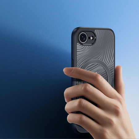 Dux Ducis Aimo Mag Case mit MagSafe für iPhone 16e - Schwarz