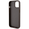 Oryginalne Etui APPLE IPHONE 15 Guess Hardcase Crossbody 4G Metal Logo (GUHCP15SP4TDSCPW) brązowe