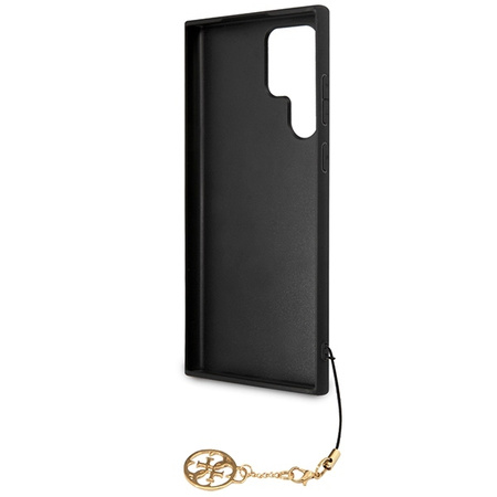 Guess 4G Charms Collection - Etui Samsung Galaxy S23 Ultra (szary)