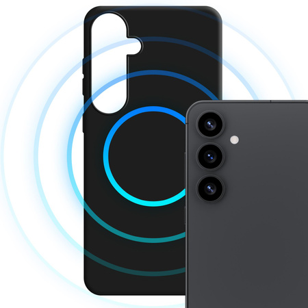 Samsung Galaxy S25 - 3mk Hardy MagSilicone Black