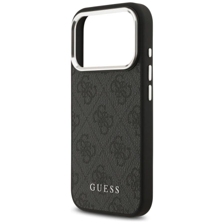 Guess 4G Classic Logo MagSafe case for iPhone 17 Pro - black