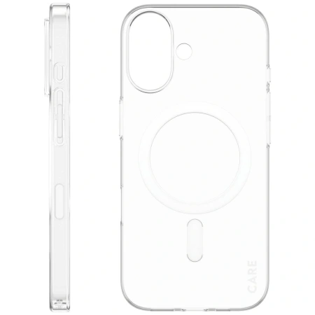 CARE by PanzerGlass SL1M MagSafe Hülle für iPhone 17 - Transparent